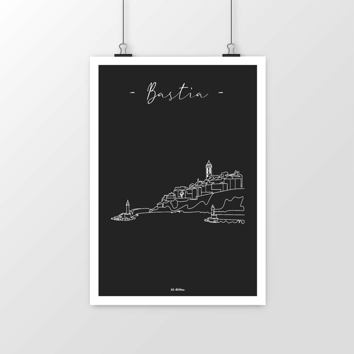 BASTIA - B&N - portrait