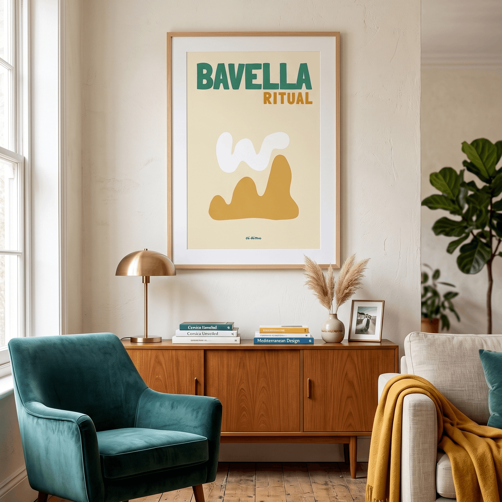 Affiche aiguilles de Bavella en Corse