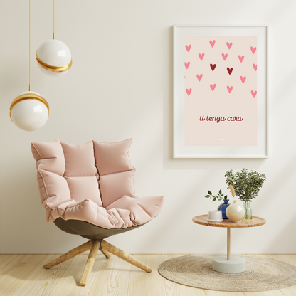 affiche corse ti tengu cara citation amour