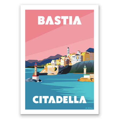 Affiche Bastia citadelle