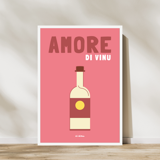 affiche vin corse