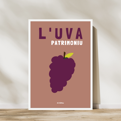 affiche vin corse de patrimonio