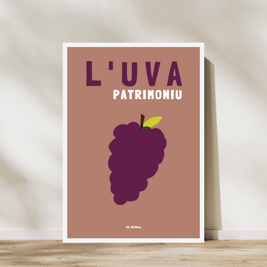 affiche vin corse de patrimonio