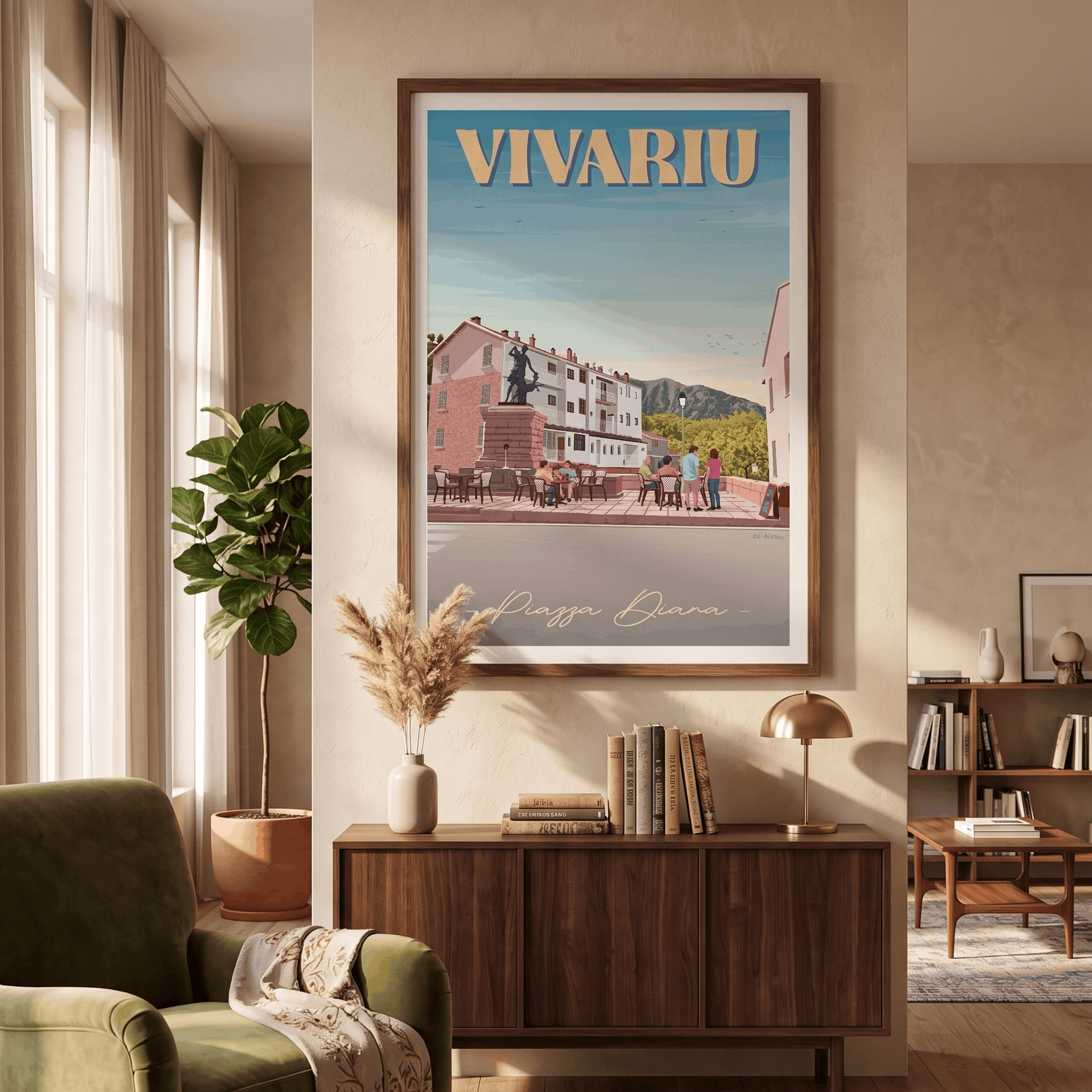 Poster Vivario Corse Vizzavona