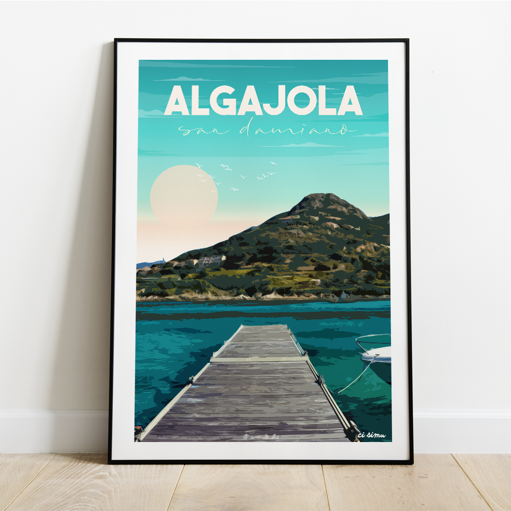 affiche d'algajola