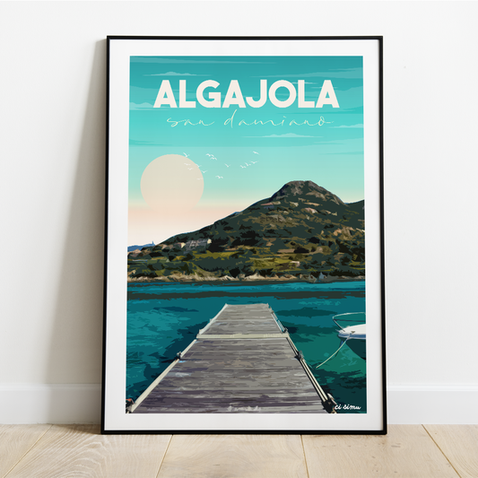 affiche d'algajola