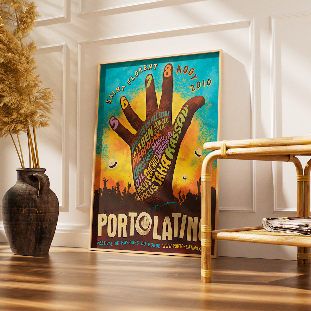 Affiche corse de Porto Latino à Saint-Florent en 2010