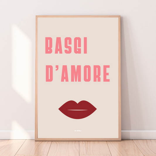 affiche basgi d'amore corse