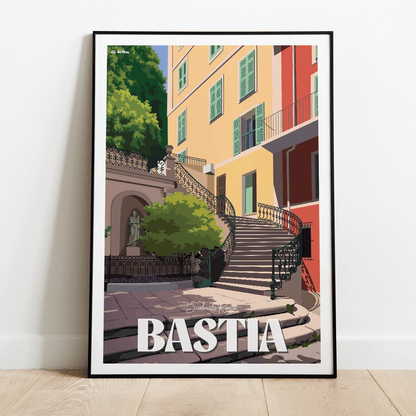 Poster Corse de Bastia