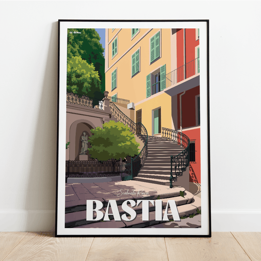 Poster Corse de Bastia