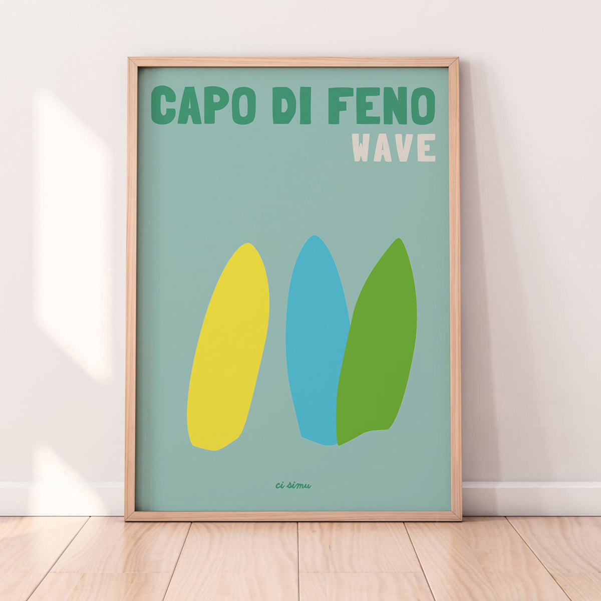 Affiche de Capo Di Feno en Corse 