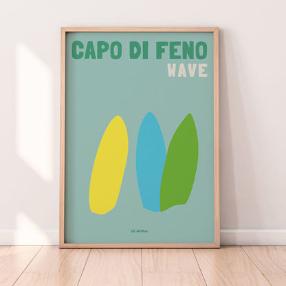Affiche de Capo Di Feno en Corse 