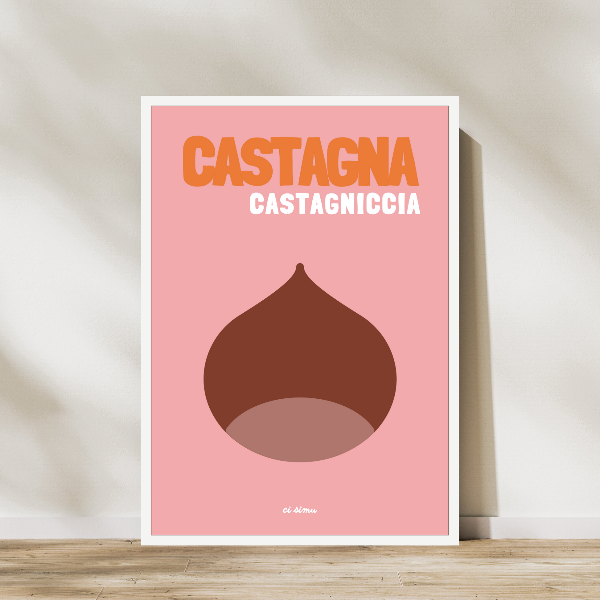 affiche castagna corse