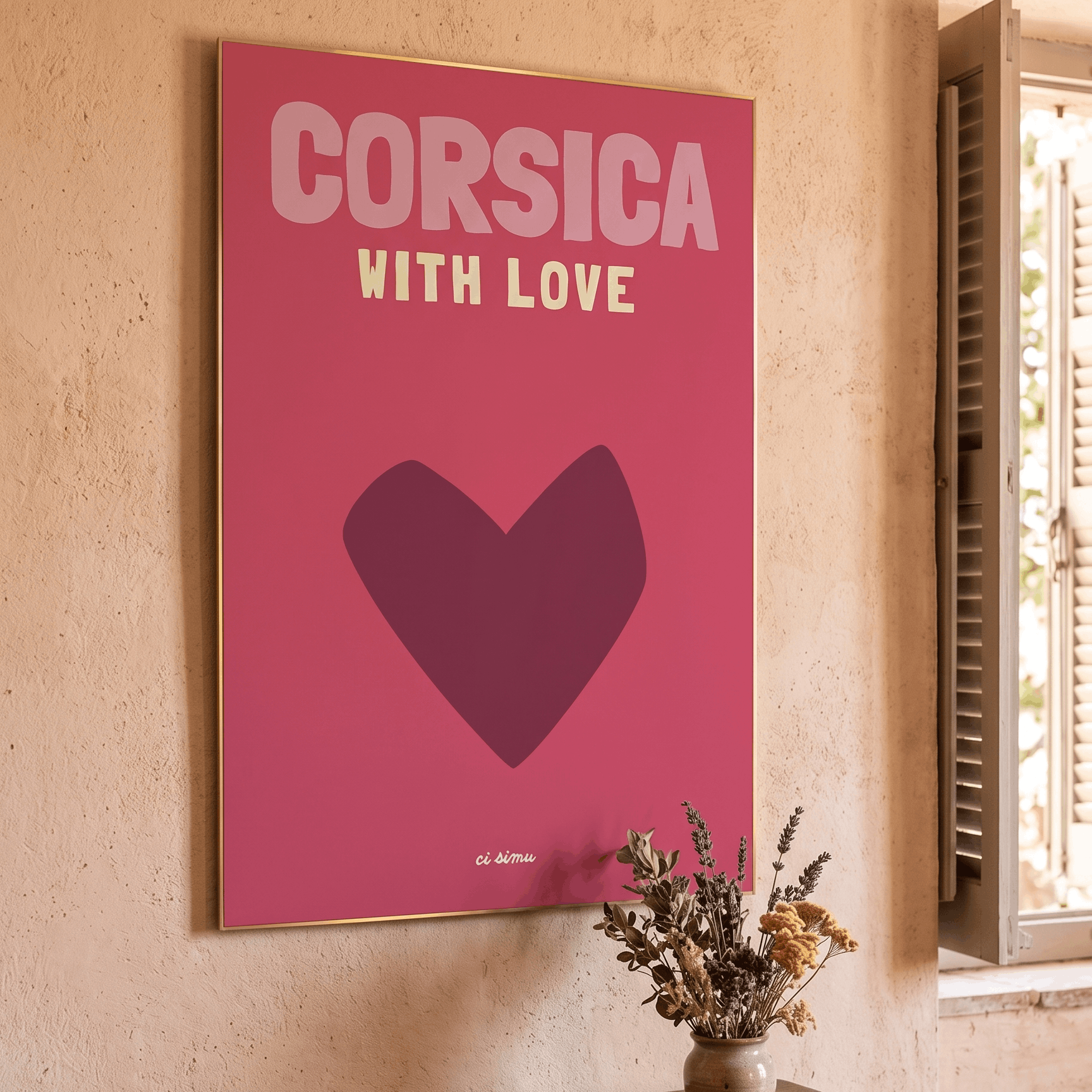 affiche corse pas chère