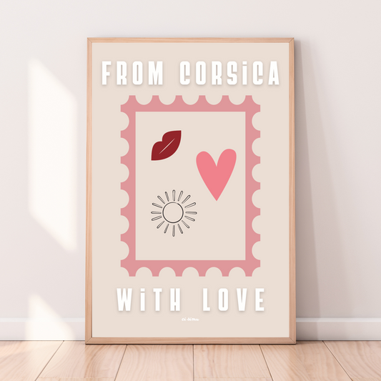 affiche corse anglaise