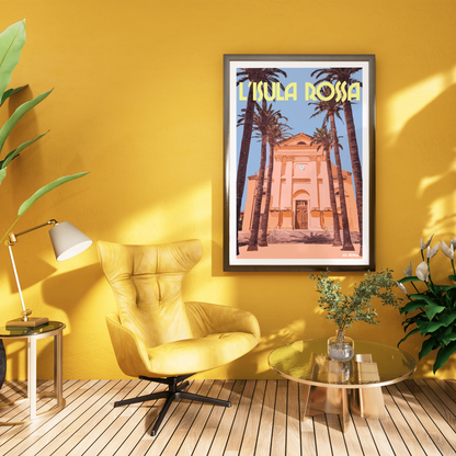 affiche ile rousse poster corse ci simu 
