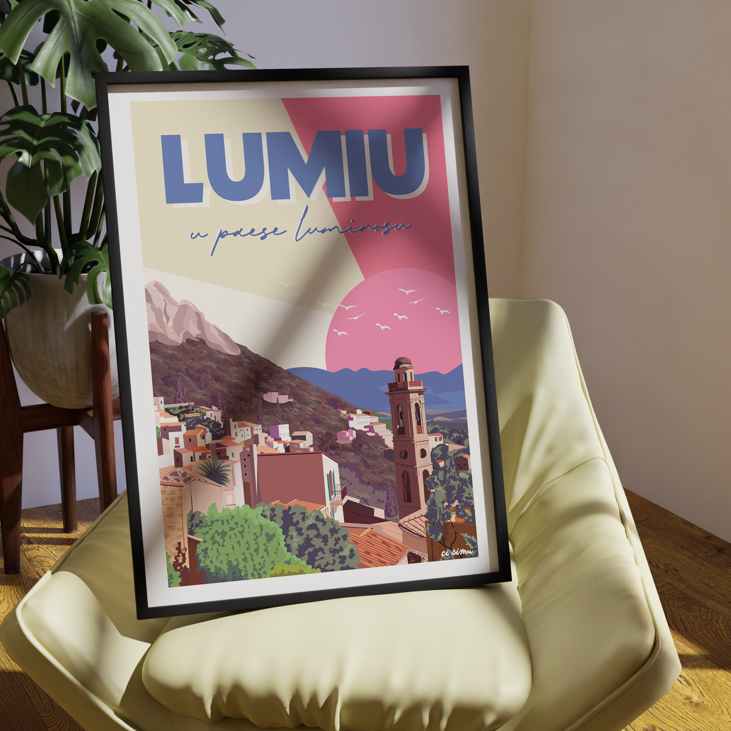 Poster corse de Lumio