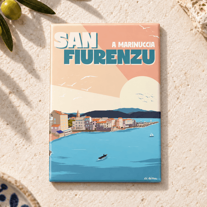 magnet pour frigo corse saint florent