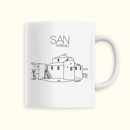 Mug Corse avec la citadelle de Saint-Florent