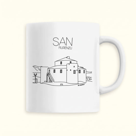 Mug Corse avec la citadelle de Saint-Florent