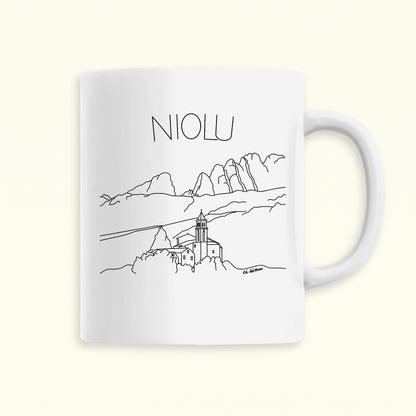 tasse Corse avec la région du Niolu