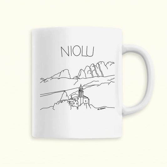 tasse Corse avec la région du Niolu