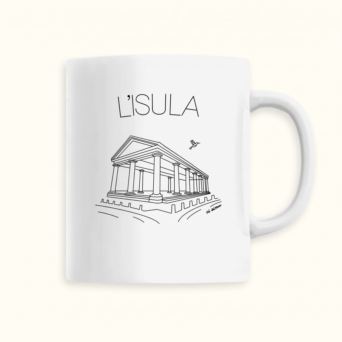 Mug tasse corse d'Île Rousse
