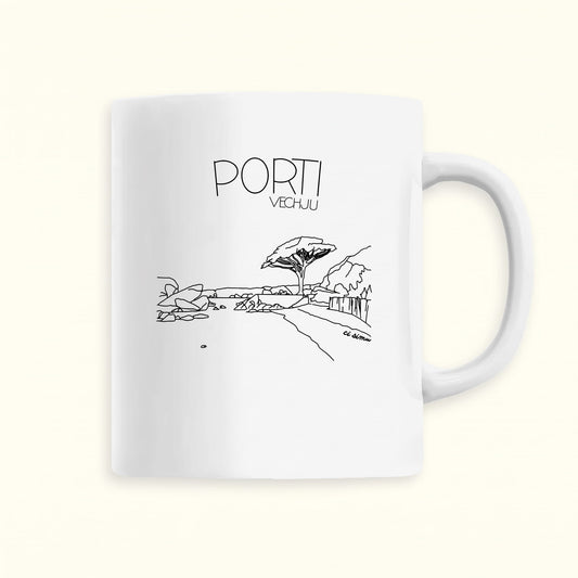 Mug Corse de la plage de palombaggia