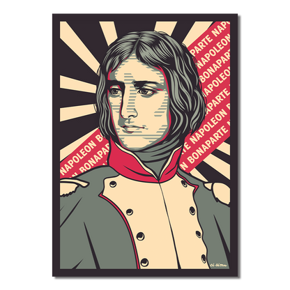 Affiche Napoléon Bonaparte unique belle 
