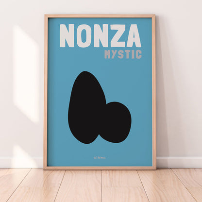 Affiche originale de Nonza en Corse