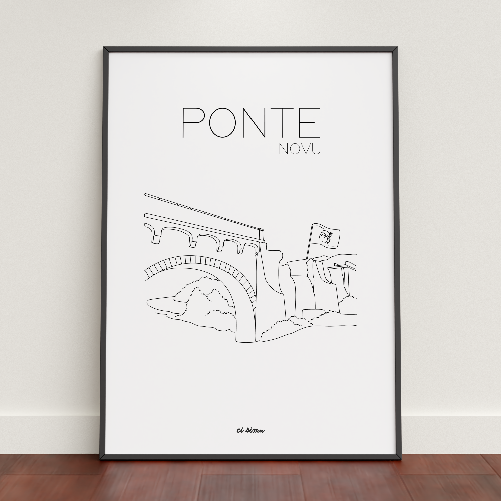 Affiche de Ponte Novu Corse