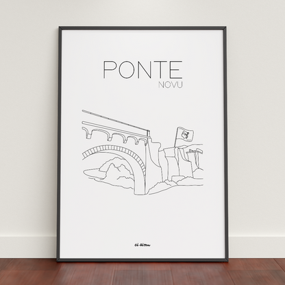Affiche de Ponte Novu Corse