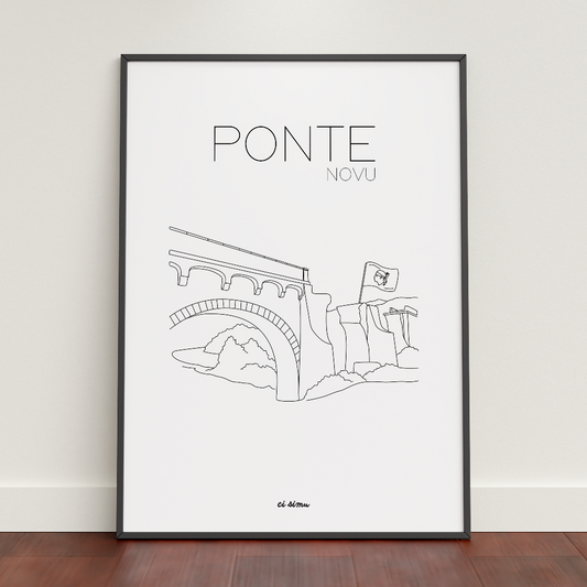 Affiche de Ponte Novu Corse