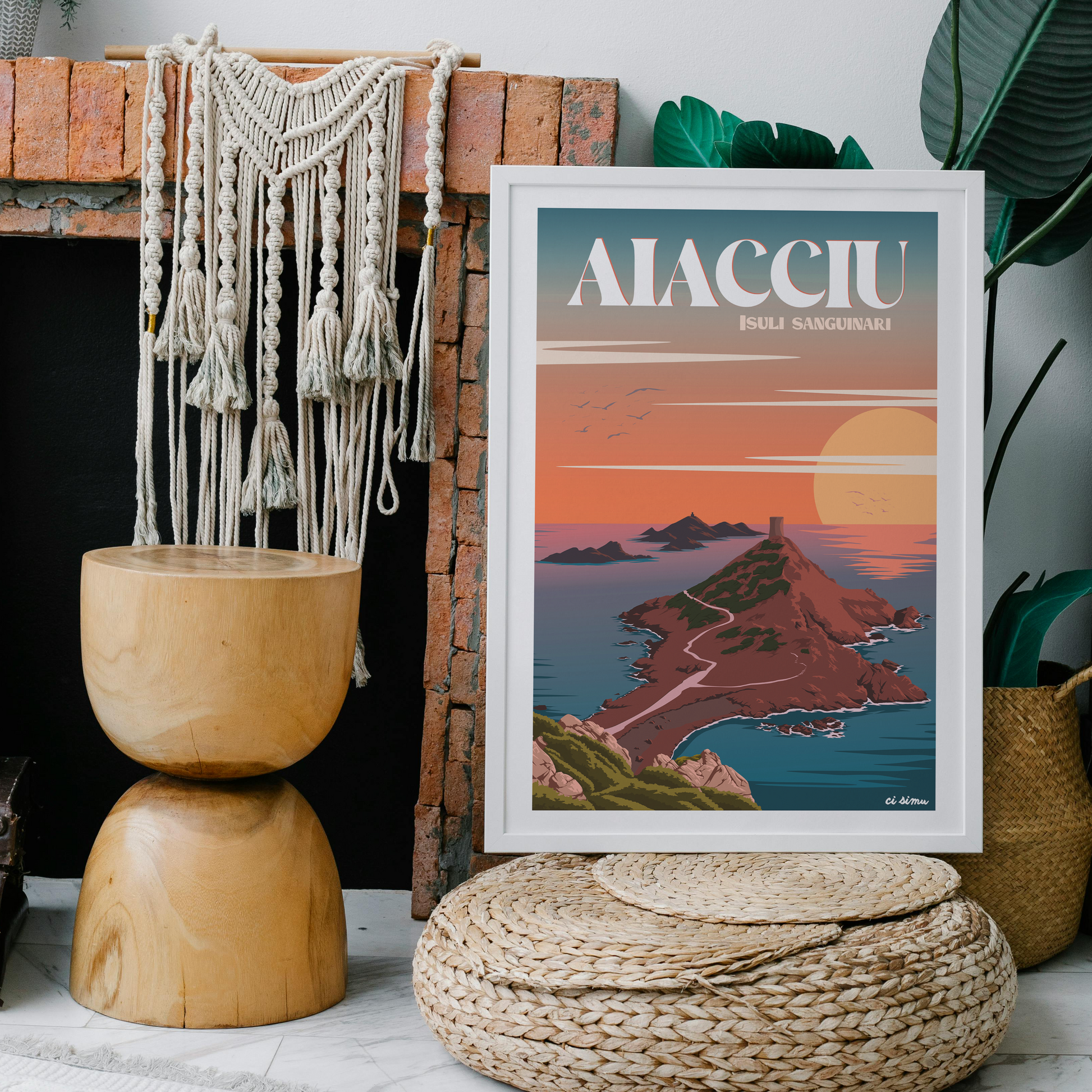 affiche corse Ajaccio