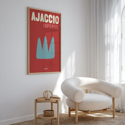 Poster Ajaccio impérial 