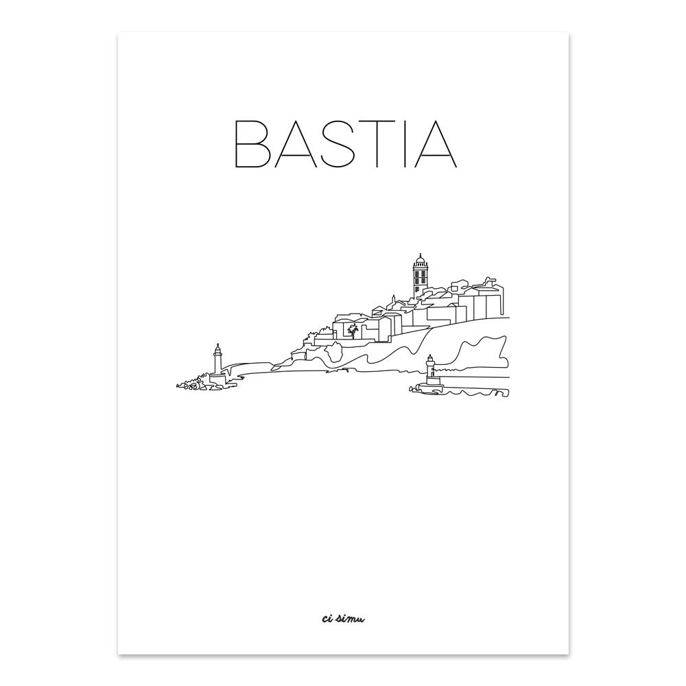 BASTIA - N&B
