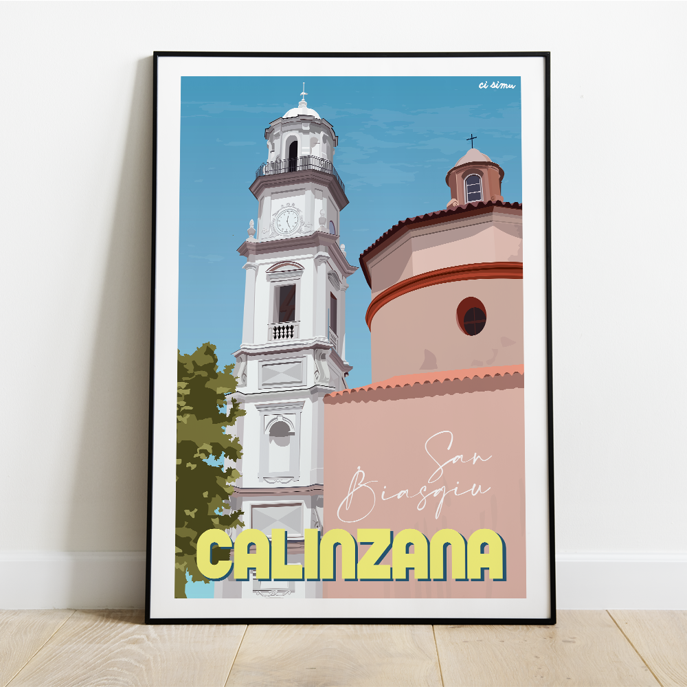 poster-calvi-calenzana-village-affiche-vintage