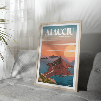 affiche corse Ajaccio