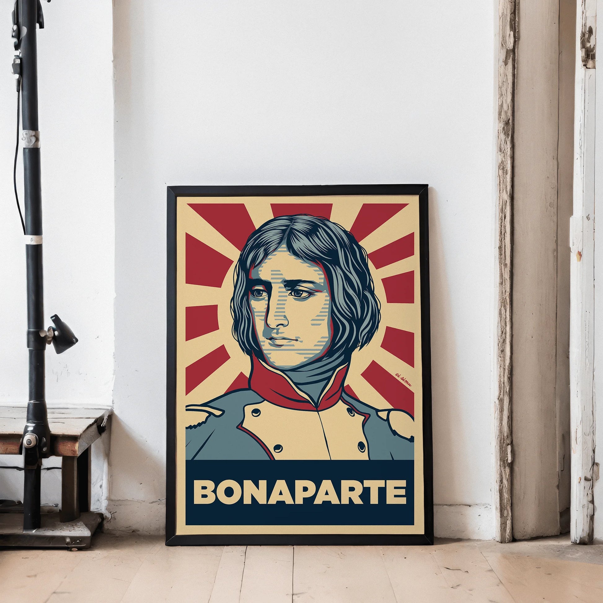 Affiche Corse de Napoléon Bonaparte unique