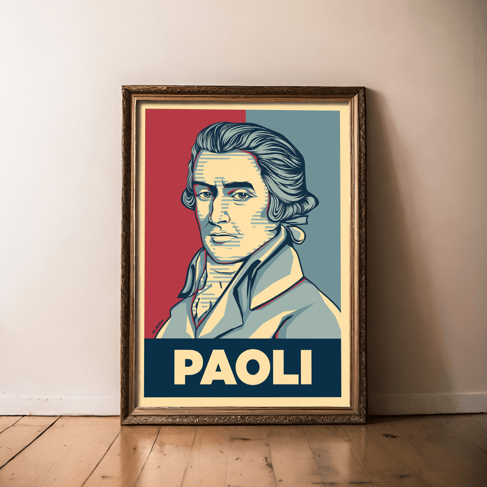 Affiche de Pascal Paoli