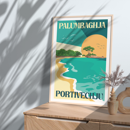 poster corse porto-vecchio affiche