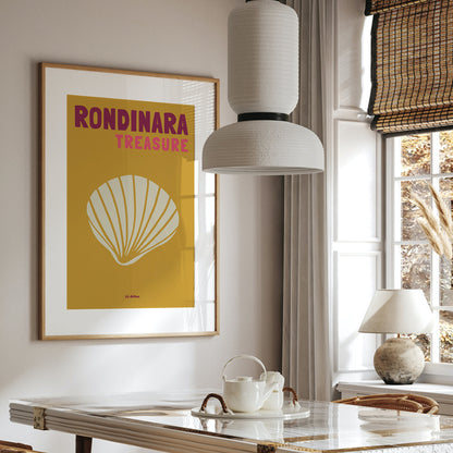 Poster de la plage de Rondinara en Corse