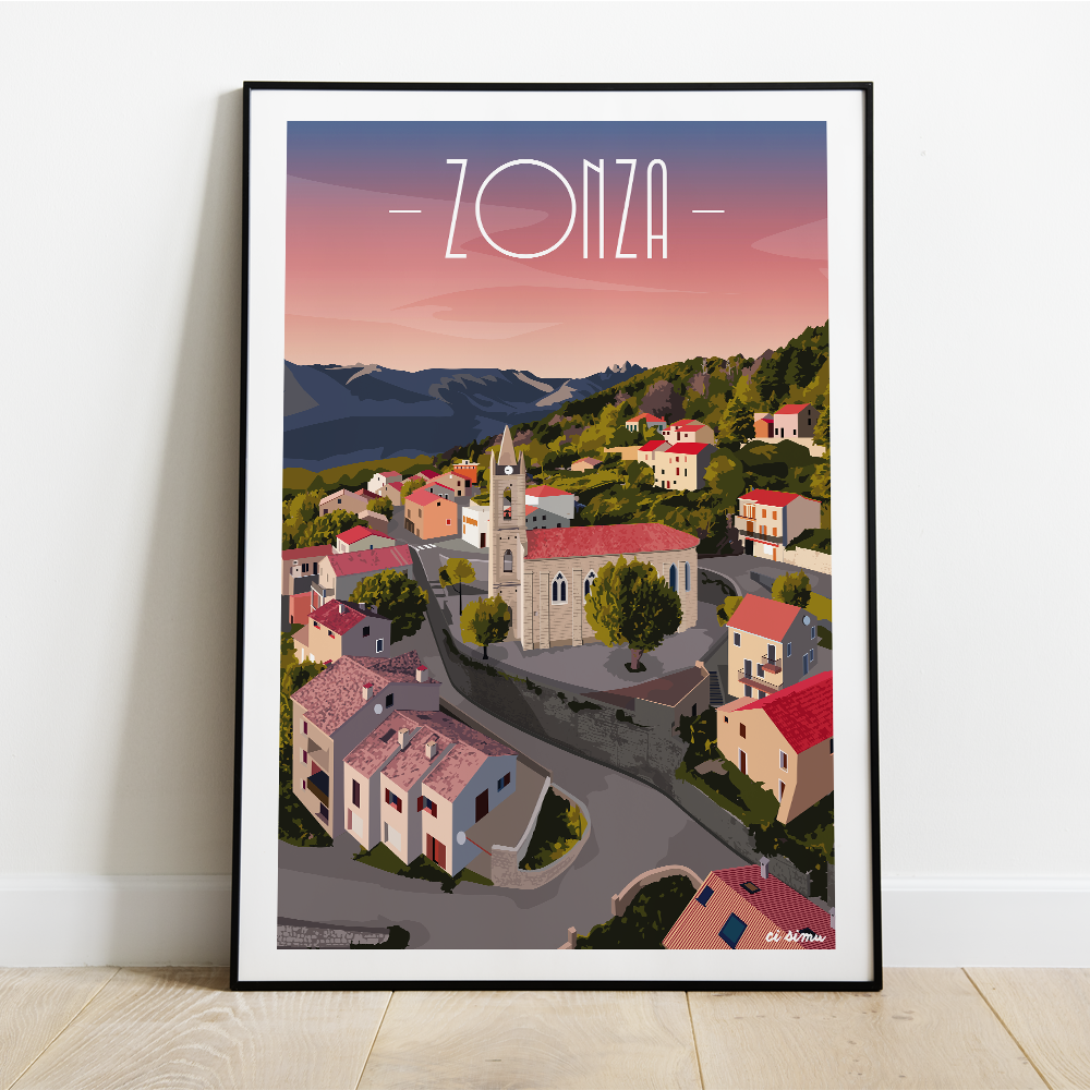 affiche de Zonza poster corse