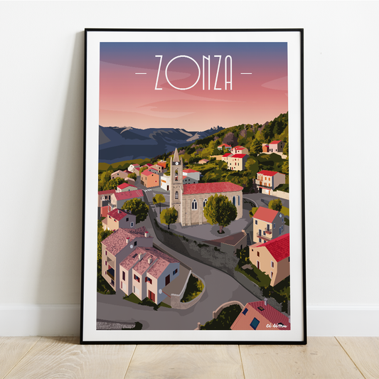 affiche de Zonza poster corse