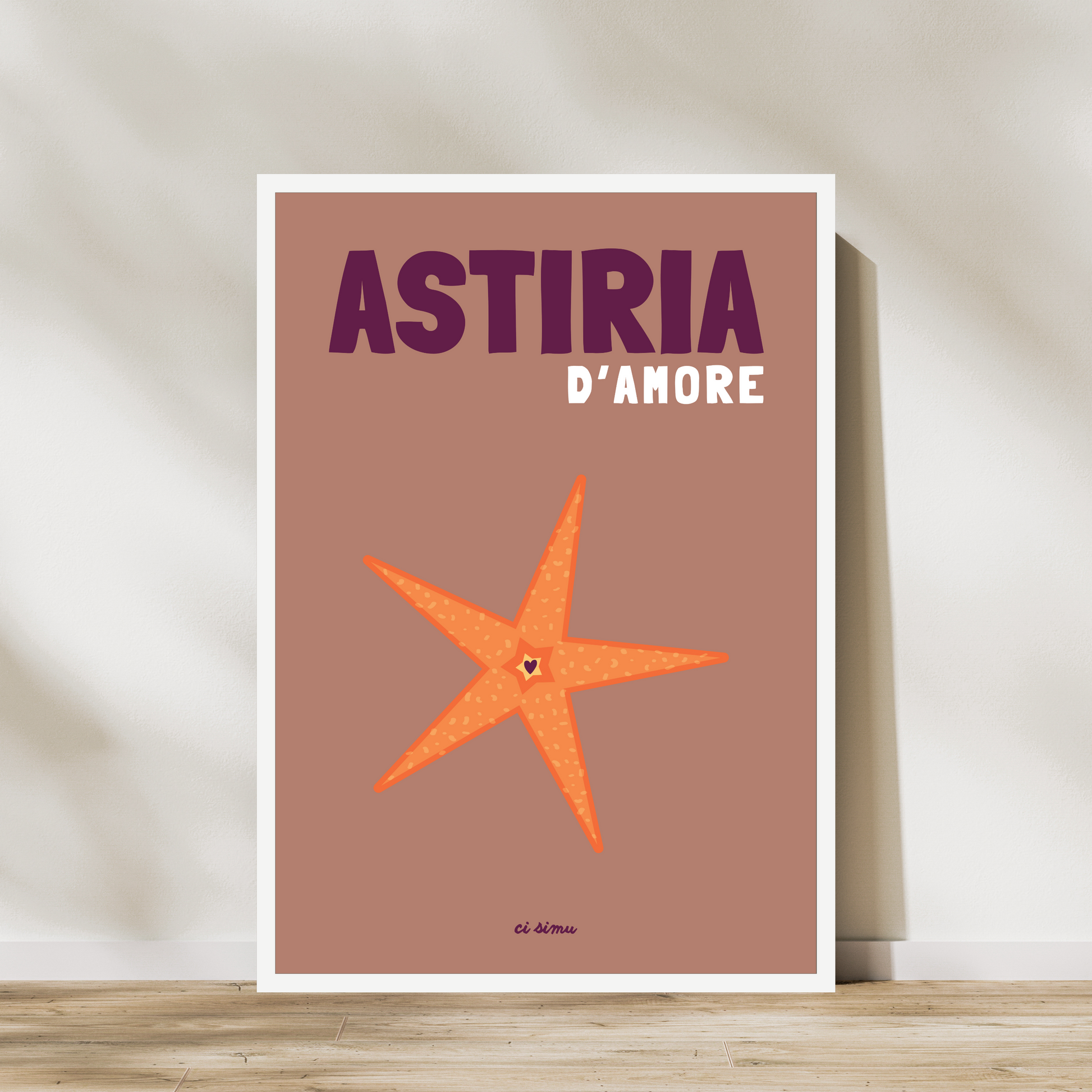 affiche corse poster astiria amore ci simu