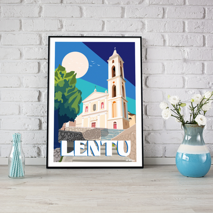 affiche de Lento corsica poster