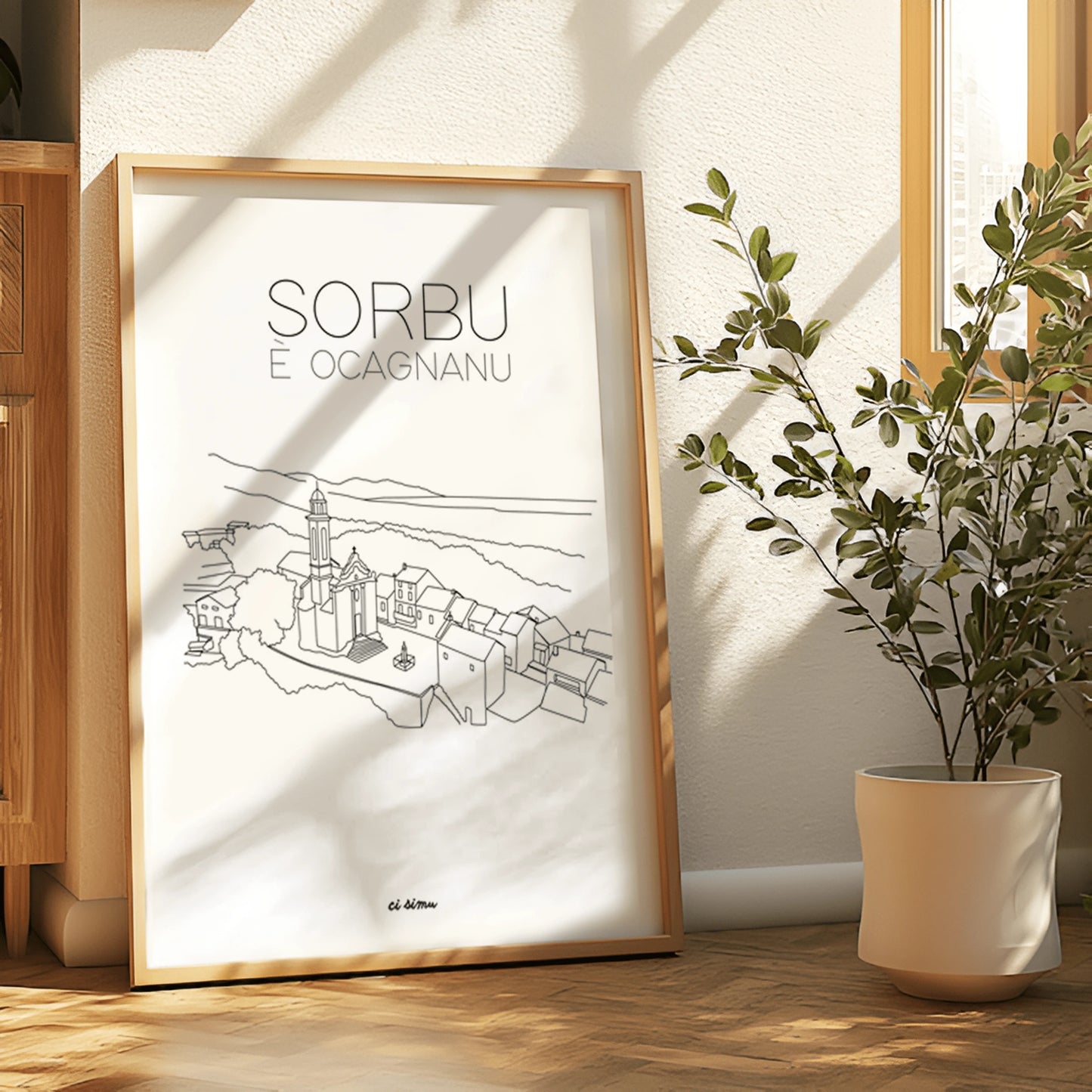 Affiche du village de Sorbo Ocagnano