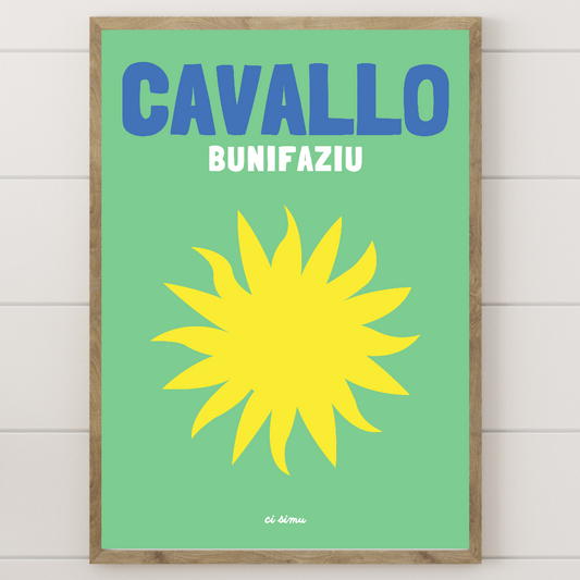 Cavallo poster corse