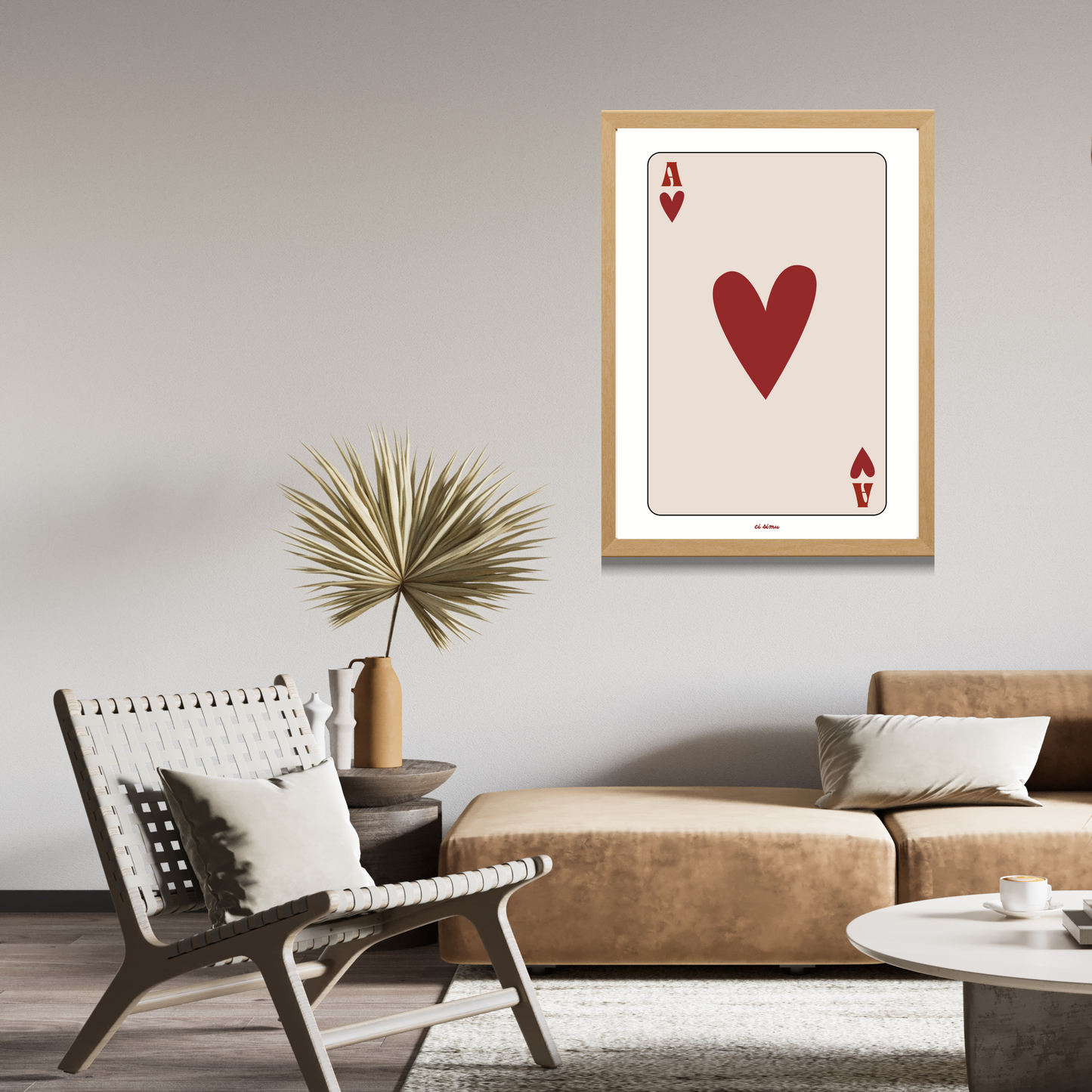 poster as de coeur