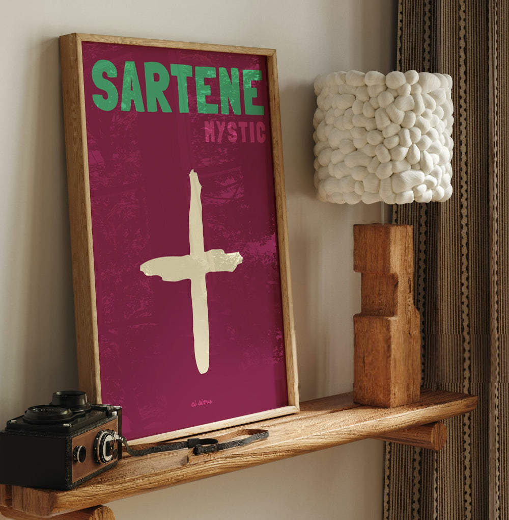 Poster Sartene en Corse